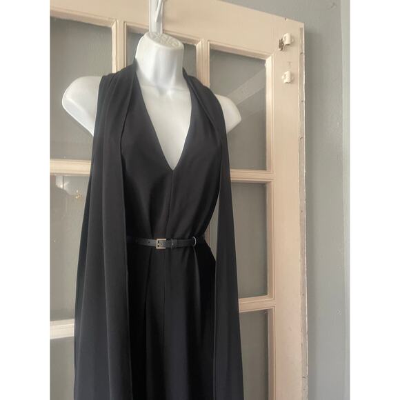 NEW Halston Heritage Tailored Scarf Jumpsui - Picture 16 of 16